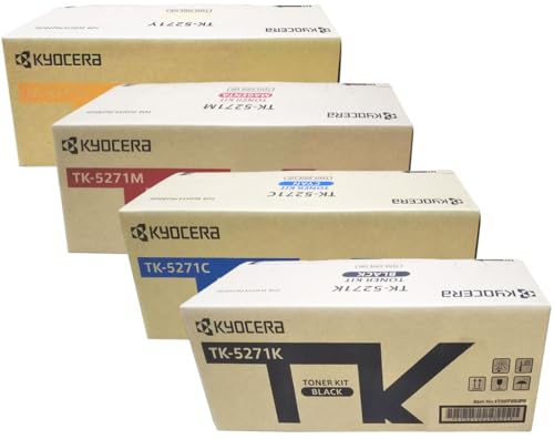 Amazon.co.jp: [ セット品 ] 京セラ 純正品 TK-5271K / TK-5271C / TK